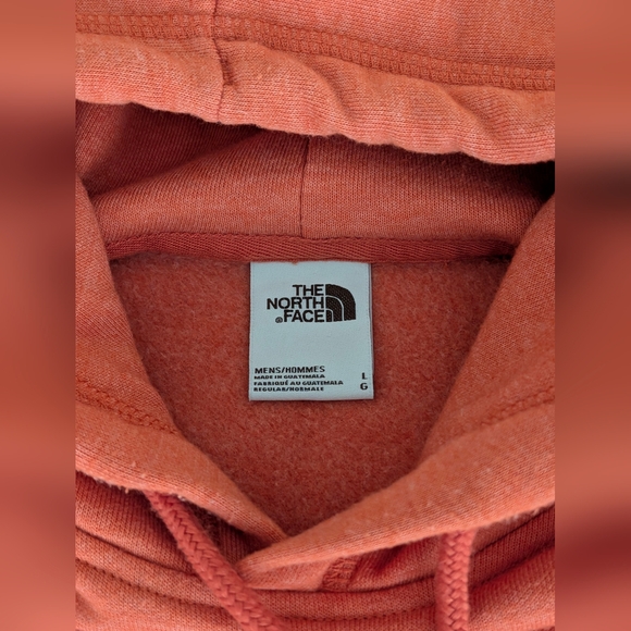 The North Face Men's Vibrant Orange Hoodie - Picture 3 of 4
